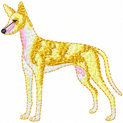 Dogs Embroidery Design 9
